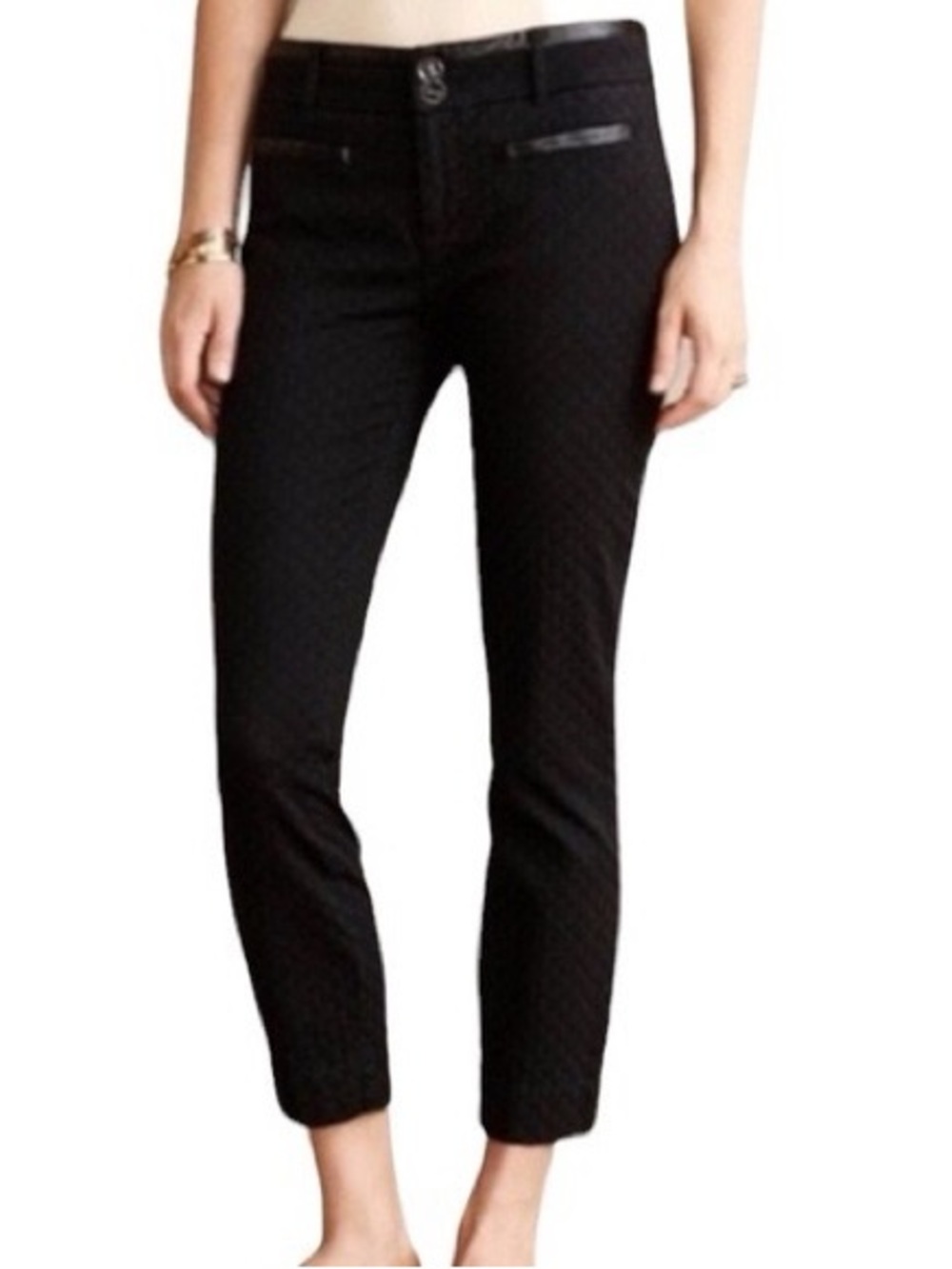 Cartoonier Charlie Ankle Pants Black - Size 12
